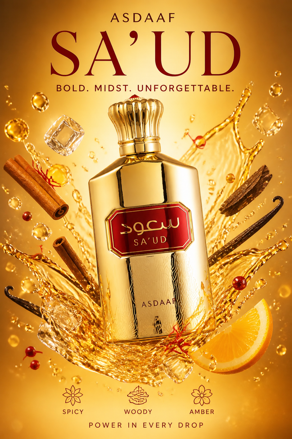 Lattafa Sa'ud Eau de Parfum 100 ml