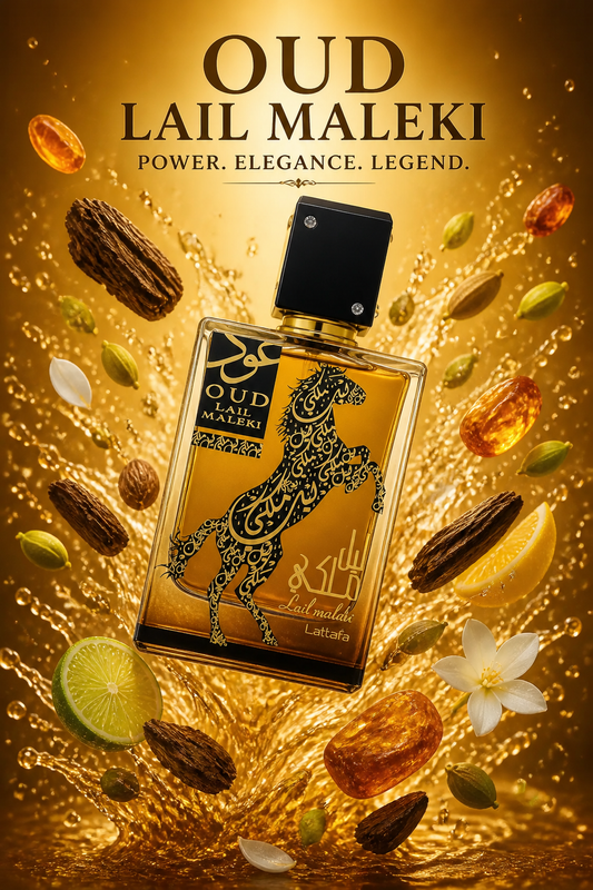 Lattafa Oud Lail Maleki Apă de parfum 100 ml