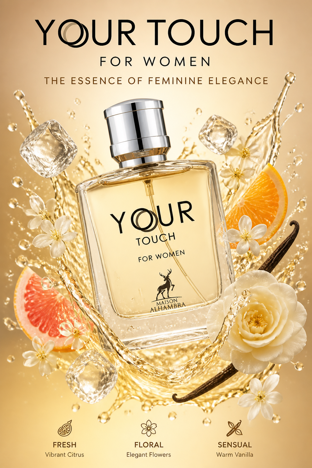 Maison Alhambra Your Touch For Women Eau de Parfum 100 ml