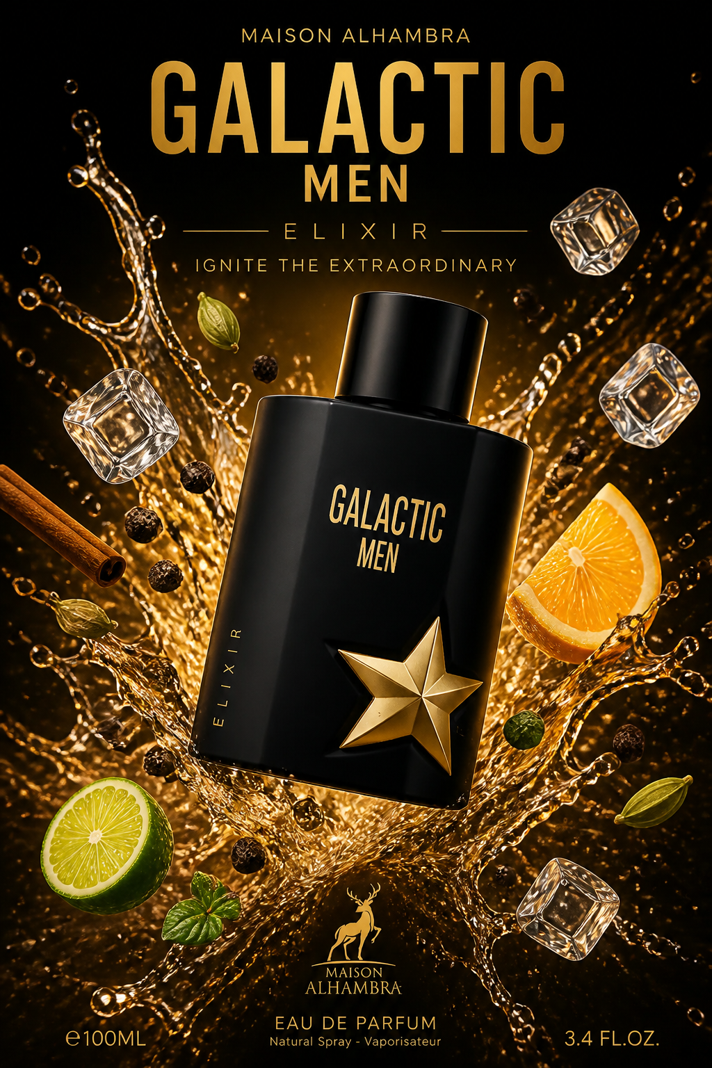 Maison Alhambra Galactic Men Elixir Eau de Parfum 100 ml