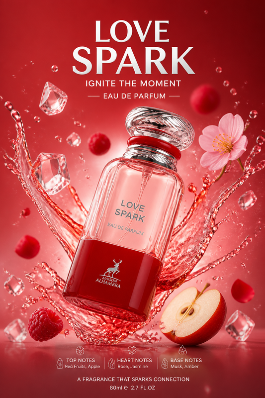 Maison Alhambra Love Spark Eau de Parfum Unisex 80 ml