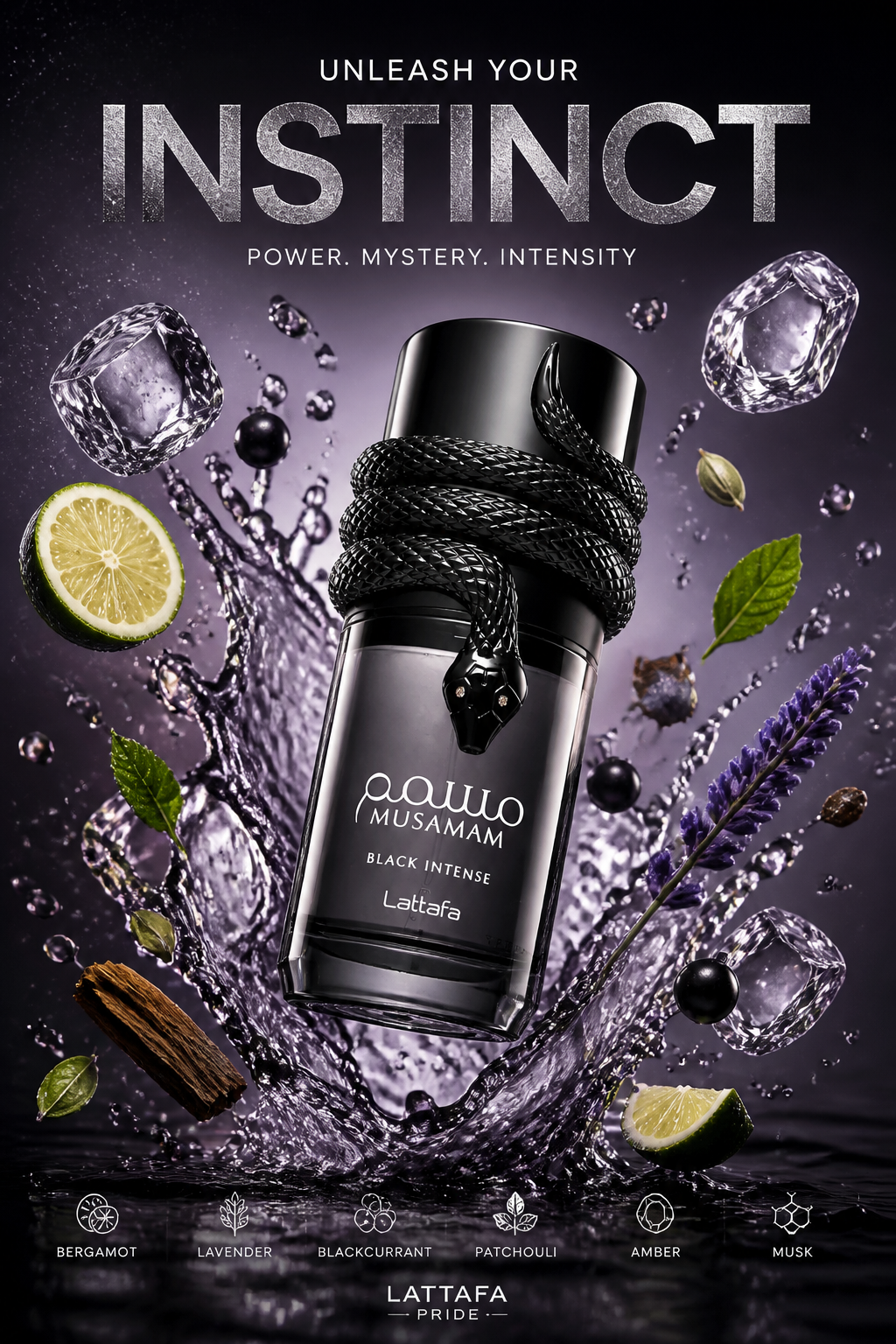 Lattafa Musamam Black Intense Apă de parfum 100 ml