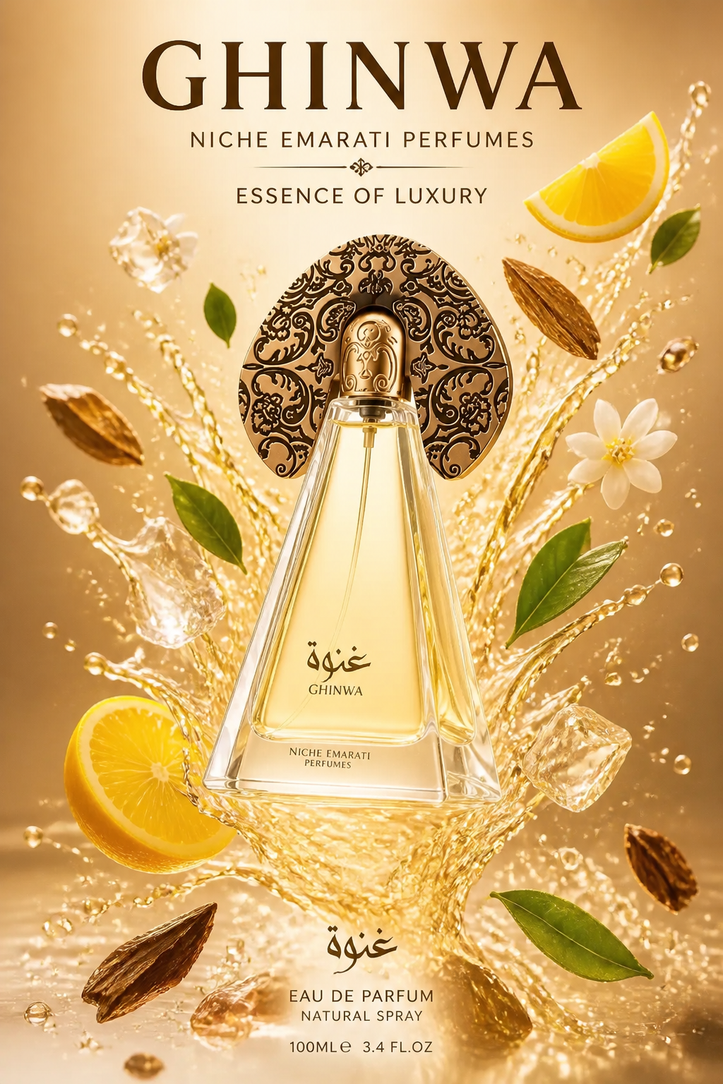 Lattafa Niche Emarati Ghinwa Eau de Parfum 100 ml
