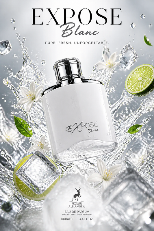 Maison Alhambra Exposé Blanc Eau de Parfum pentru Bărbați 100 ml