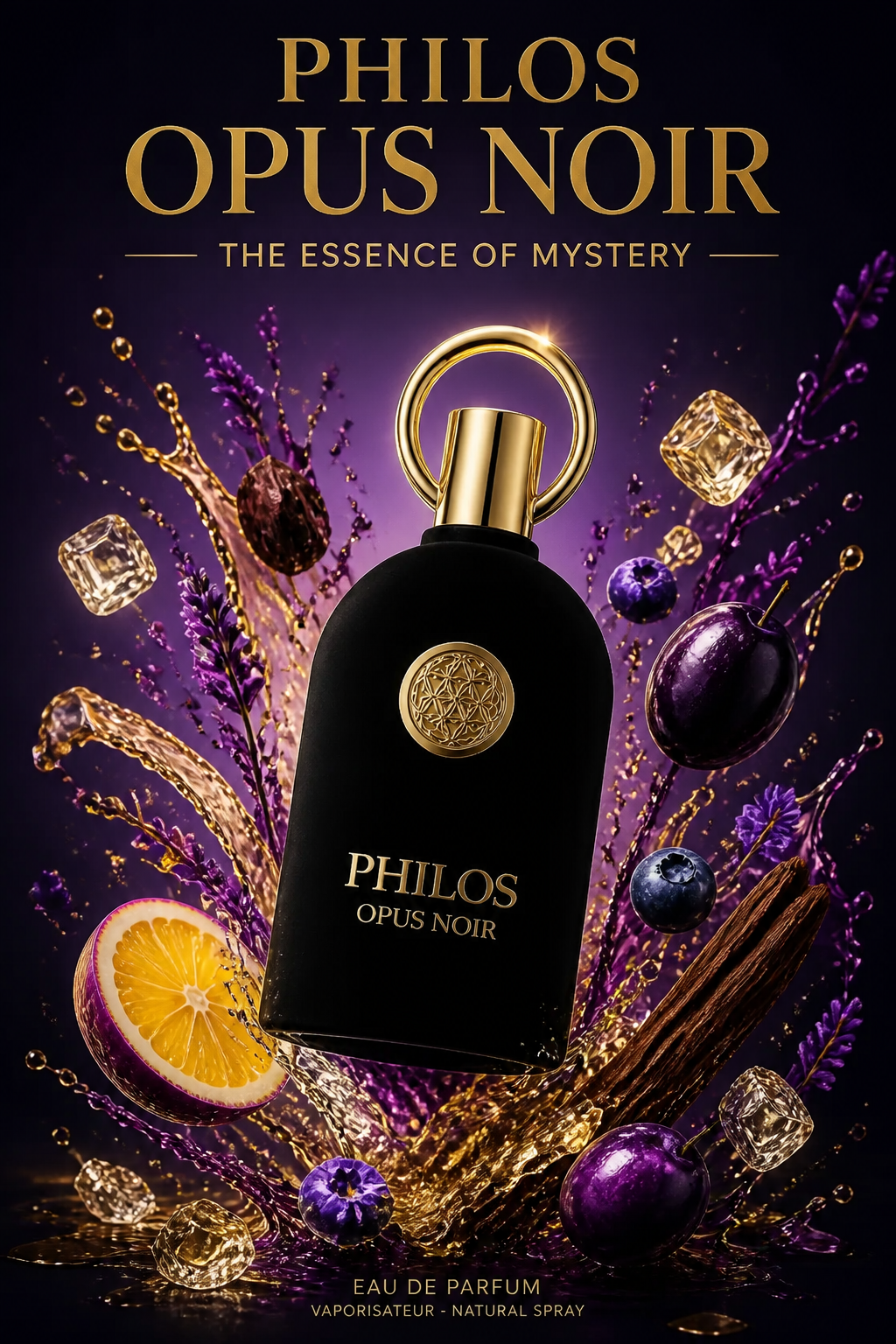 Maison Alhambra Philos Opus Noir Eau de Parfum 100 ml