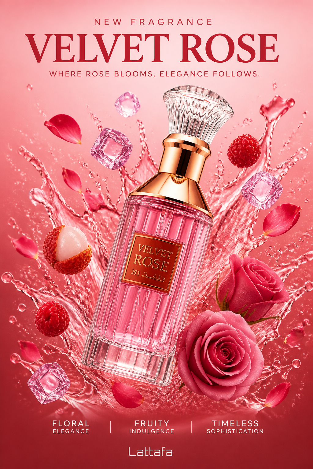 Lattafa Velvet Rose Apă de Parfum 100 ml