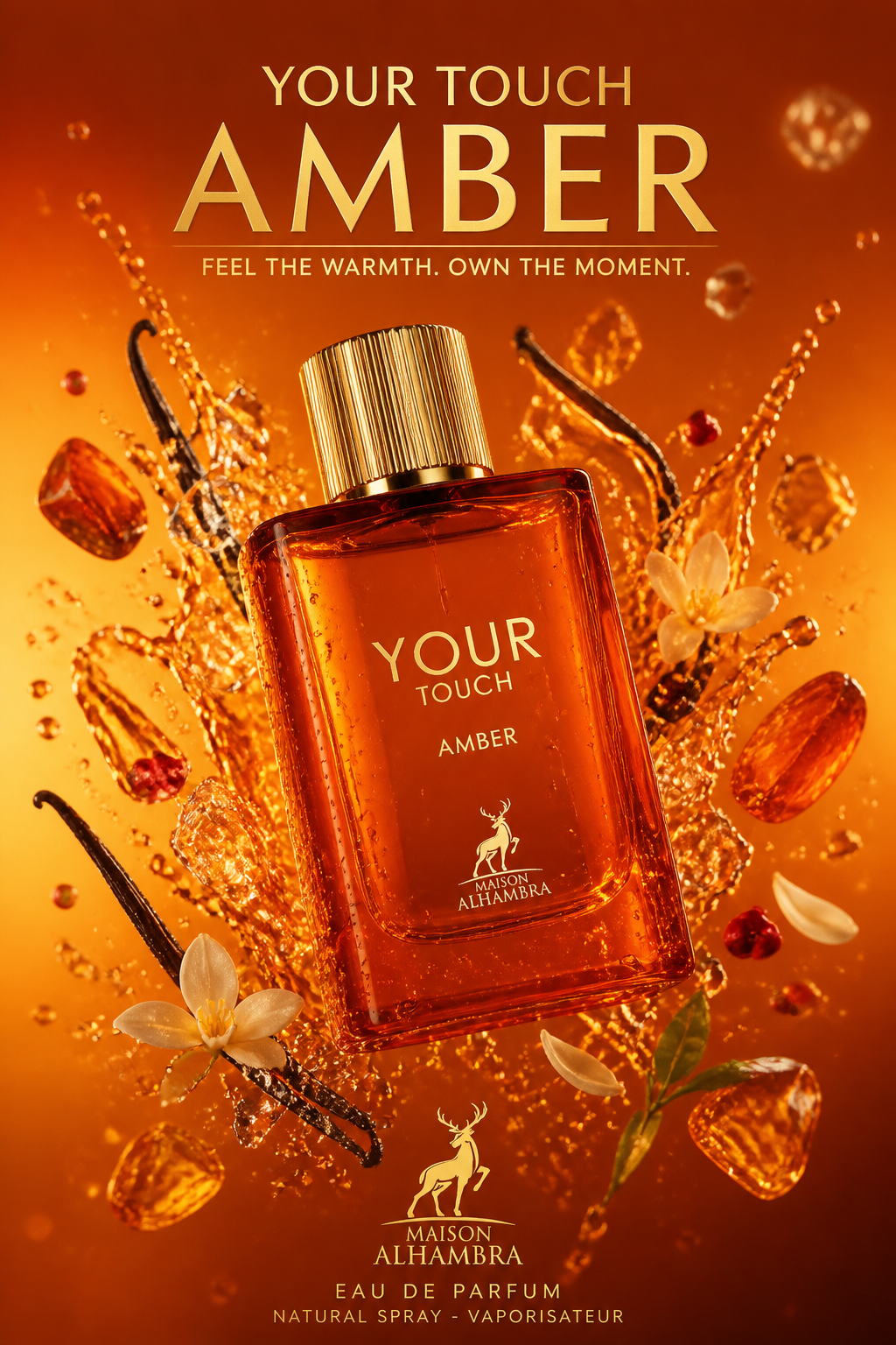 Maison Alhambra Your Touch Amber Apă de Parfum 100 ml