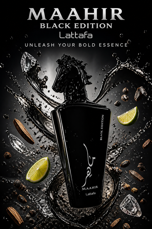 Lattafa Maahir Black Edition Eau de Parfum 100 ml