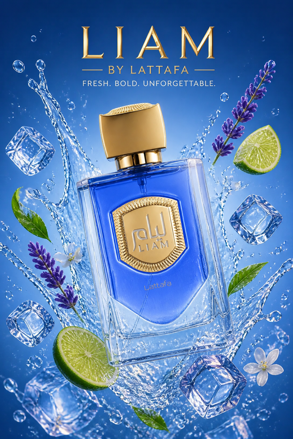 Lattafa Liam Blue Shine Apă de Parfum 100 ml