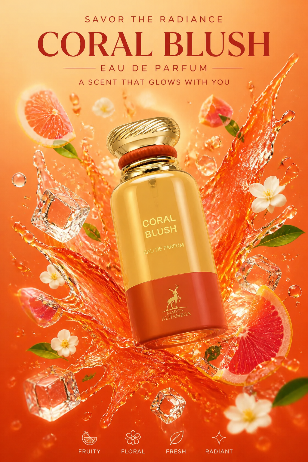 Maison Alhambra Coral Blush Apă de parfum 80 ml