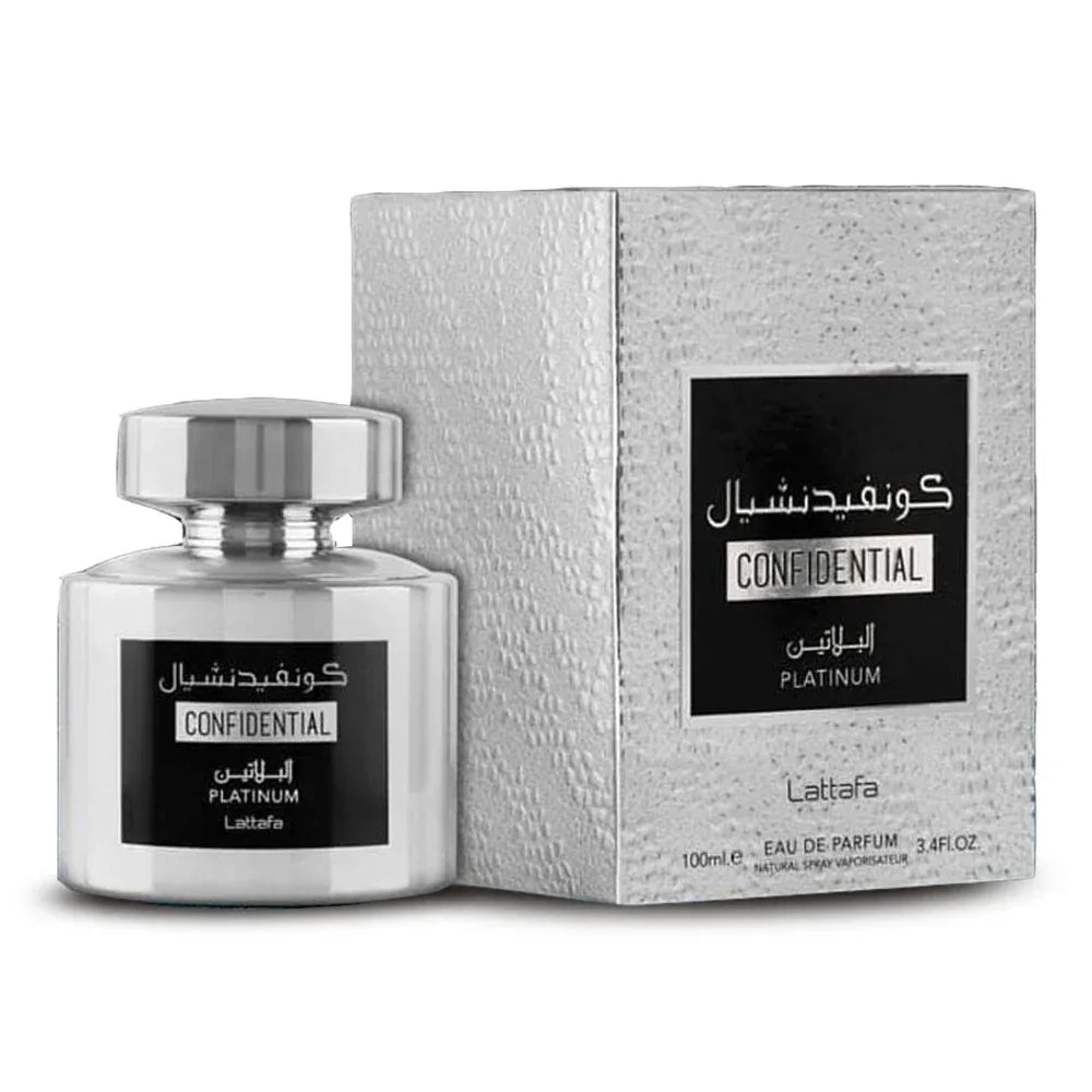 Lattafa Confidential Platinum Apă de parfum 100 ml
