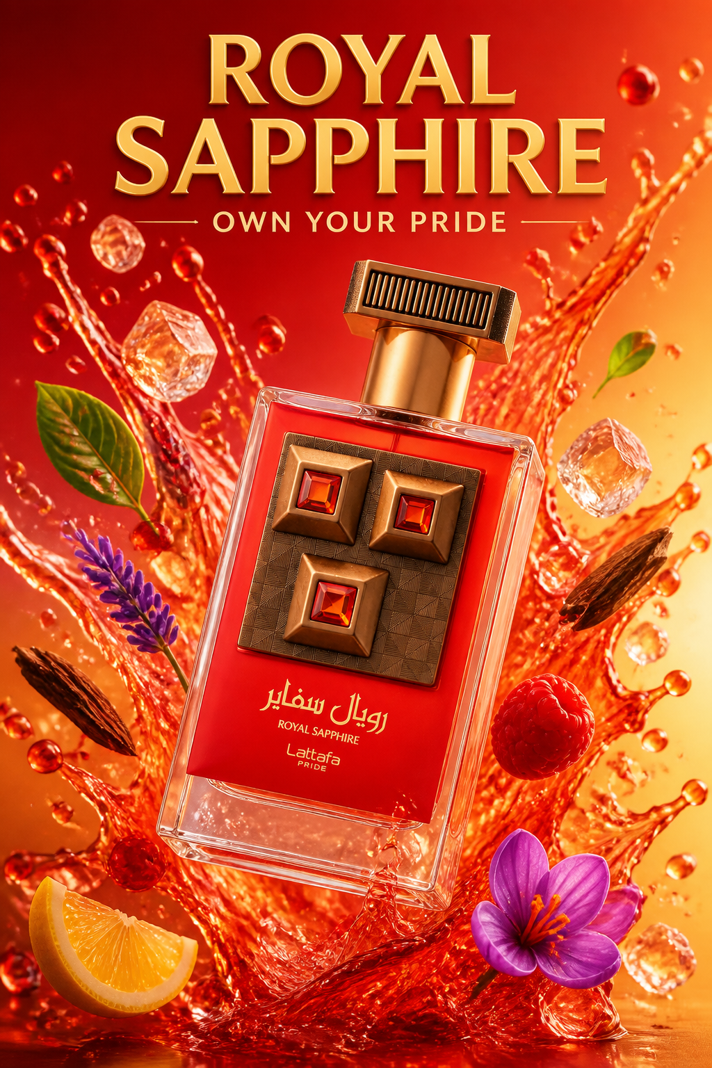 Lattafa Pride Royal Sapphire Eau de Parfum 100 ml