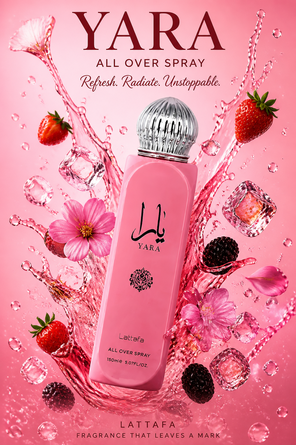 Lattafa Yara All Over Spray pentru Femei 150 ml