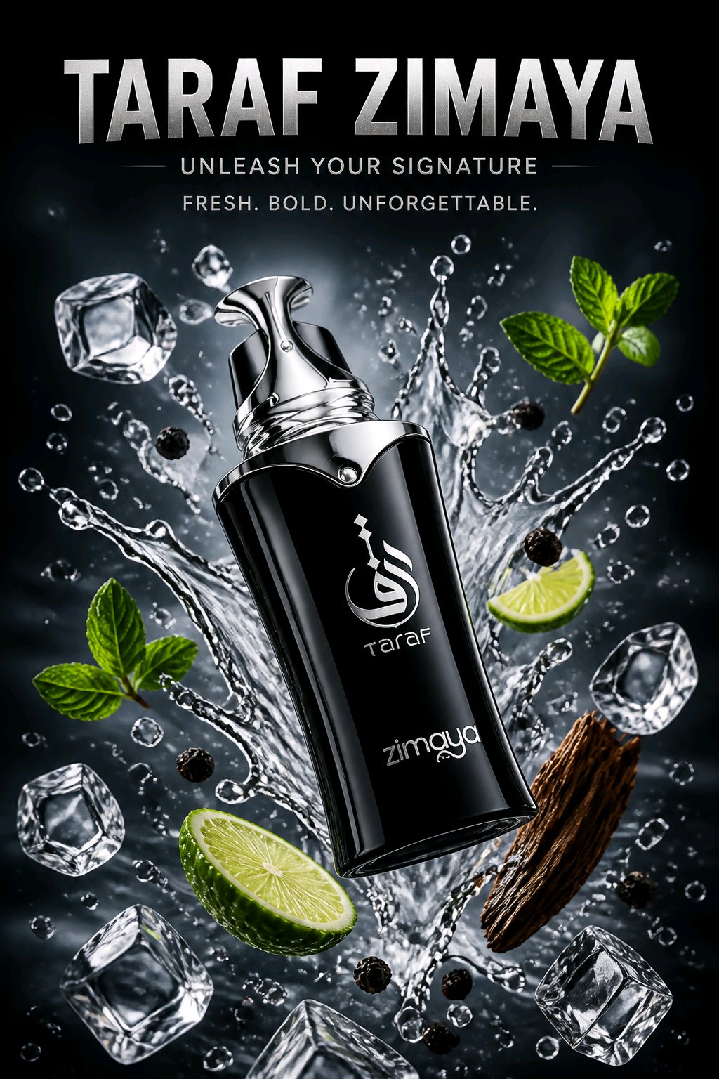 Zimaya Taraf Black EDP pentru Barbati 100ml