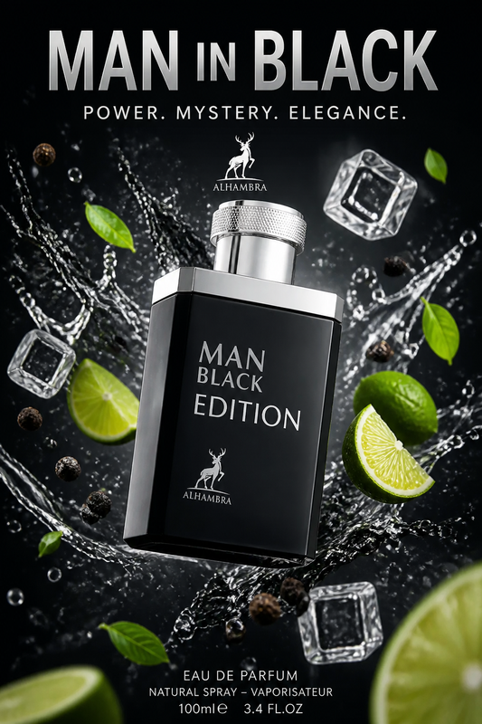 Maison Alhambra Man Black Edition Eau de Parfum pentru Bărbați 100 ml