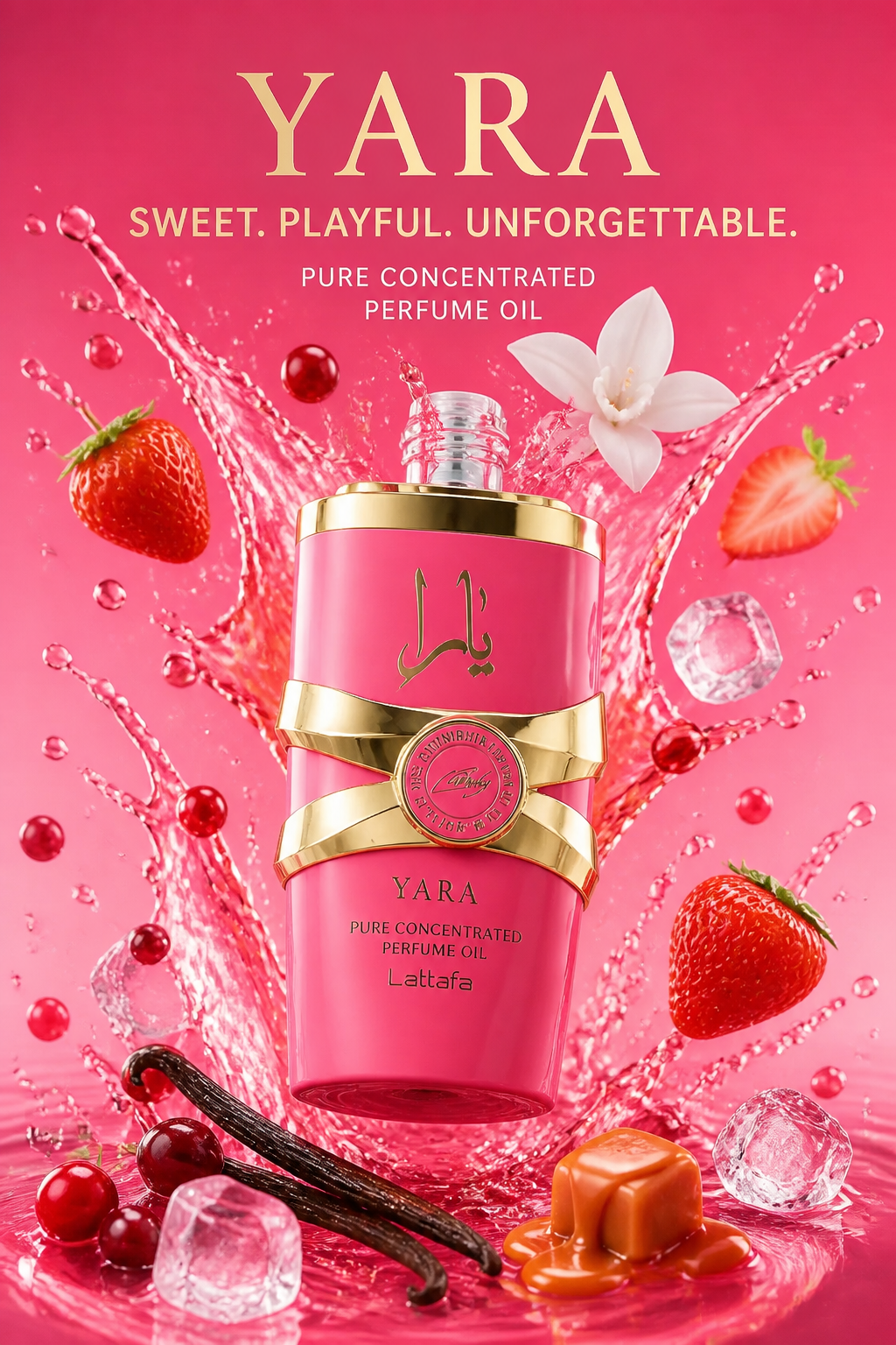 Ulei de parfum concentrat Lattafa Yara Candy 20 ml