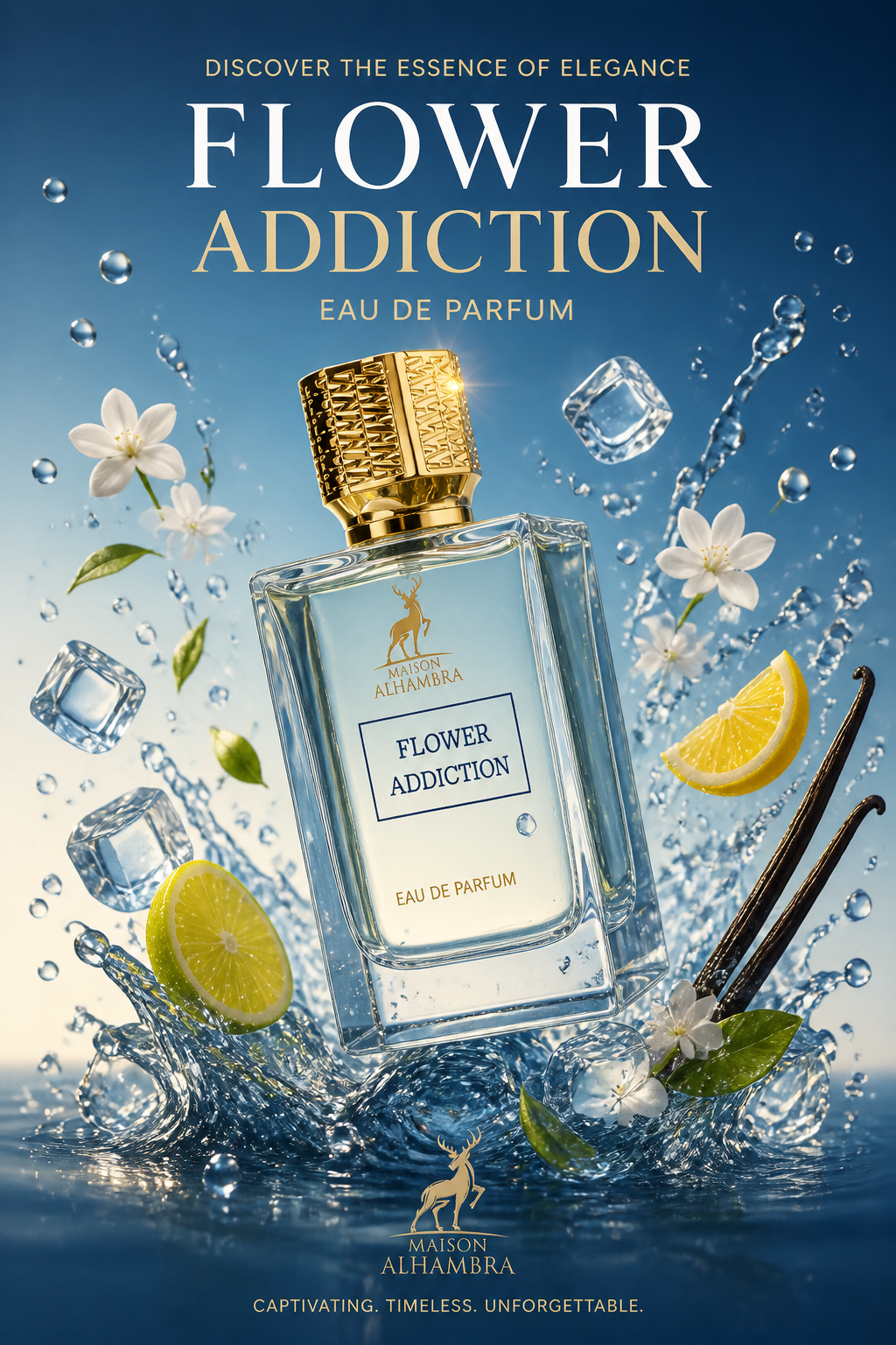 Maison Alhambra Addiction Flower Eau de Parfum 100 ml
