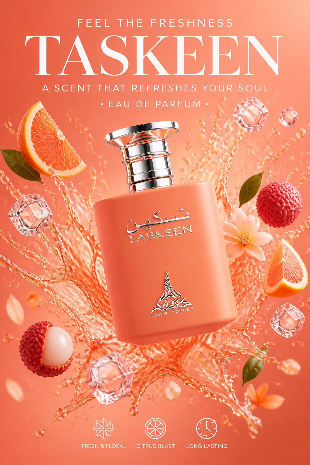 Paris Corner Taskeen Eau de Parfum Unisex 100 ml