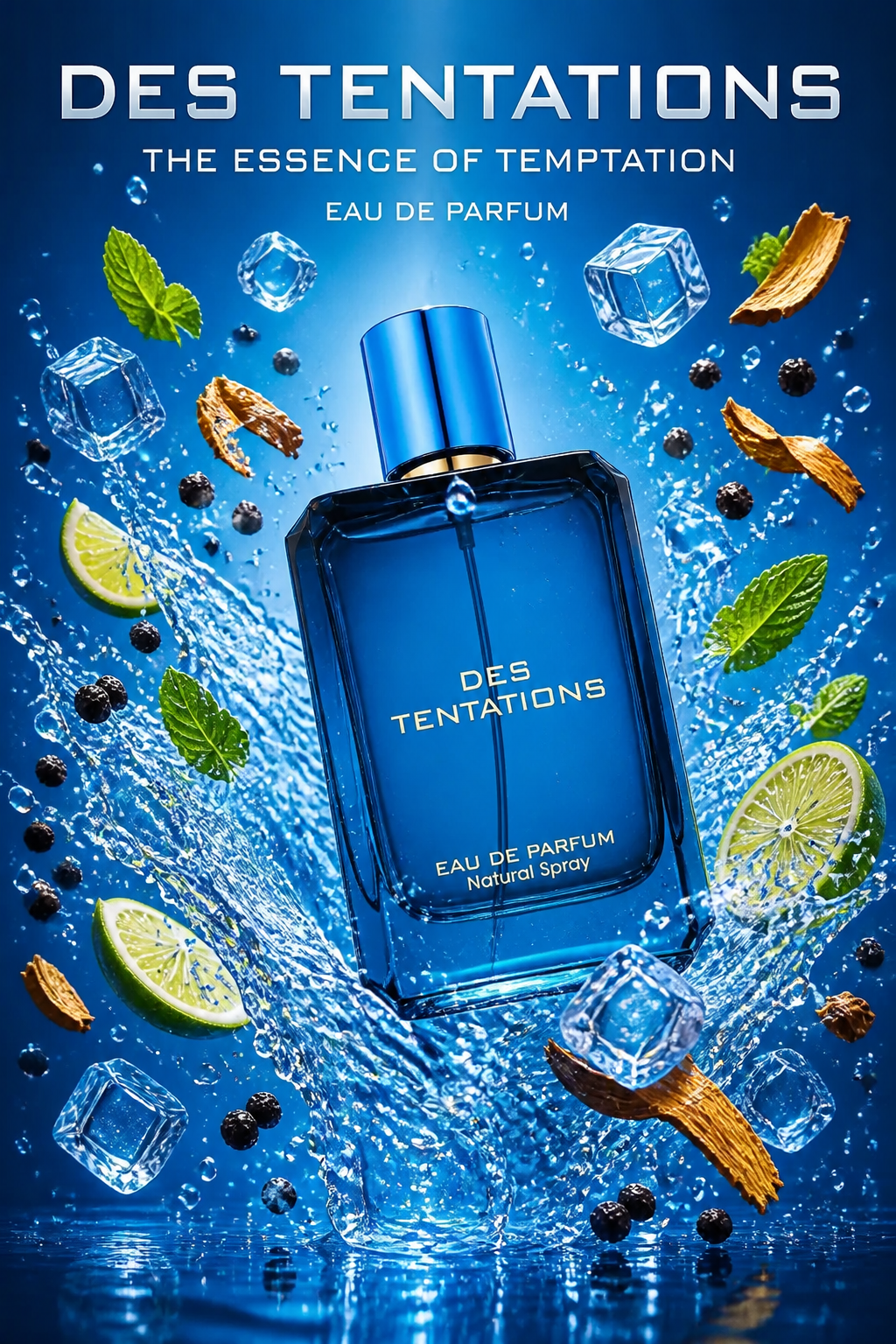 Fragrance World Des Tentations Eau de Parfum pentru Bărbați 100 ml