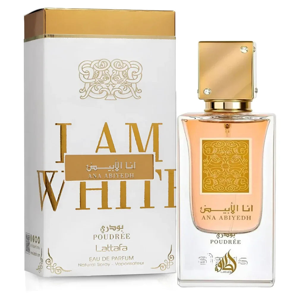 Lattafa Ana Abiyedh Poudree Eau de Parfum 60 ml