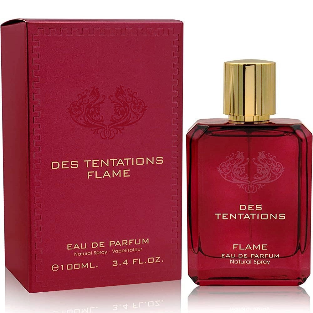 Fragrance World Des Tentations Flame Eau de Parfum pentru Bărbați 100 ml