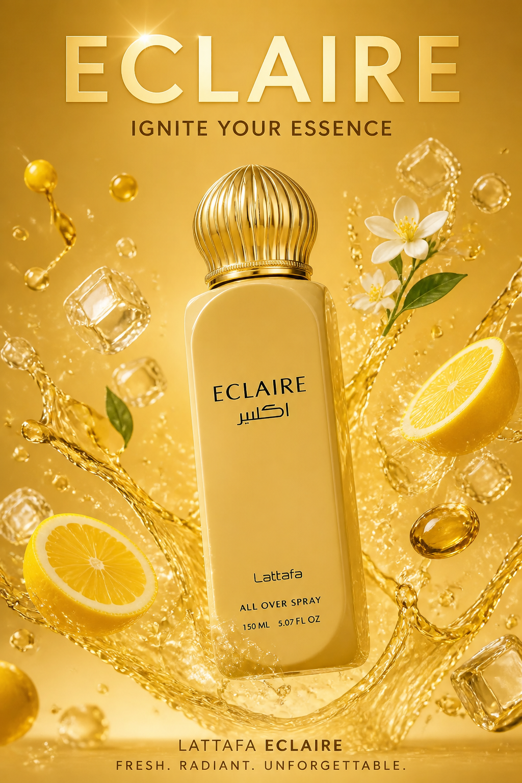 Lattafa Eclaire All Over Spray pentru Femei 150 ml