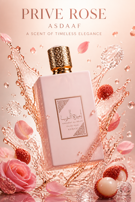 Asdaaf Ameerat Al Arab Prive Rose Eau de Parfum pentru Femei 100 ml