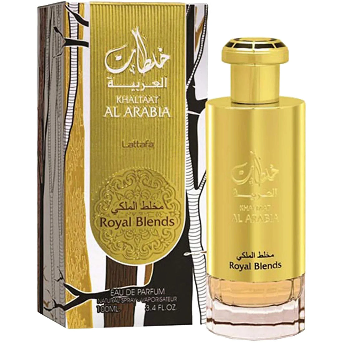 Lattafa Khaltaat Al Arabia Gold Royal Blends Apă de parfum 100 ml