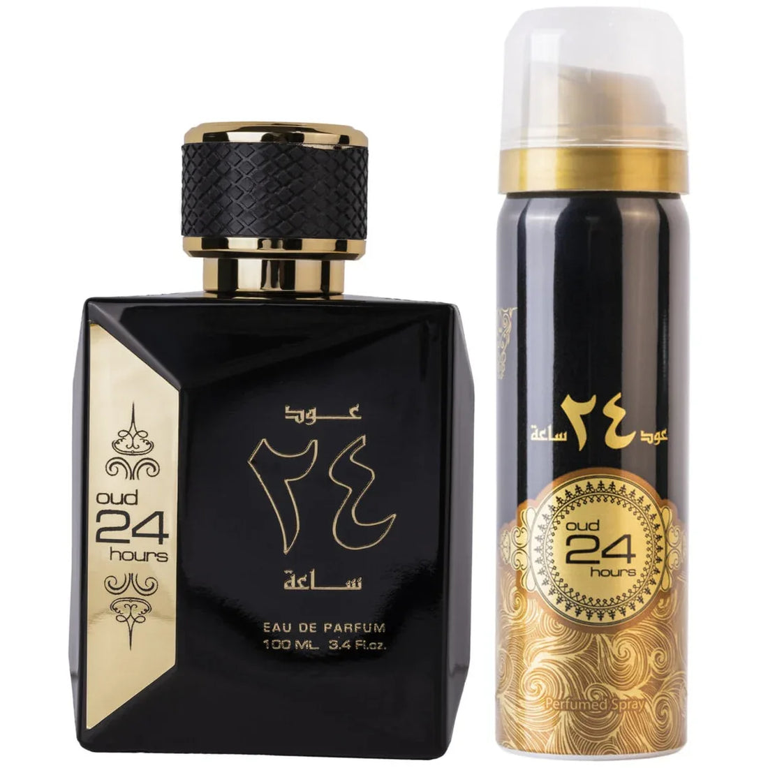 Ard Al Zaafaran Oud 24 Hours Set Cadou – Apă de Parfum 100 ml + Deodorant Spray 50 ml