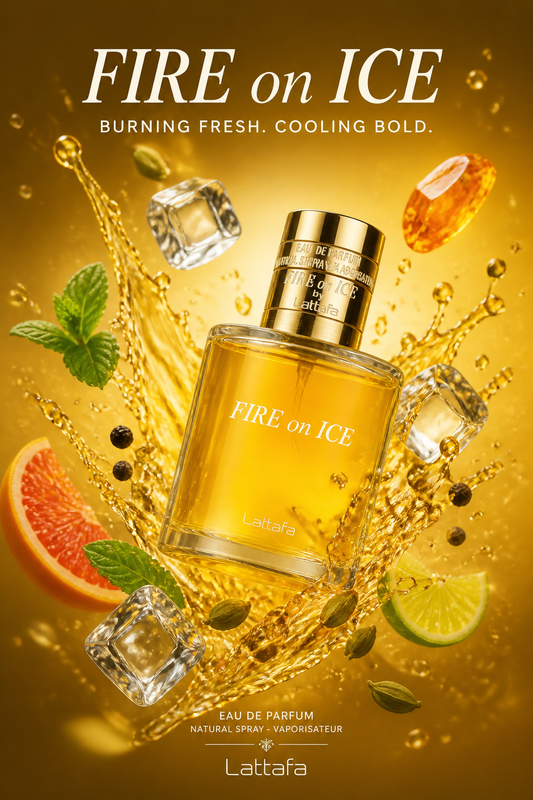 Lattafa Fire On Ice Apă de parfum 110 ml