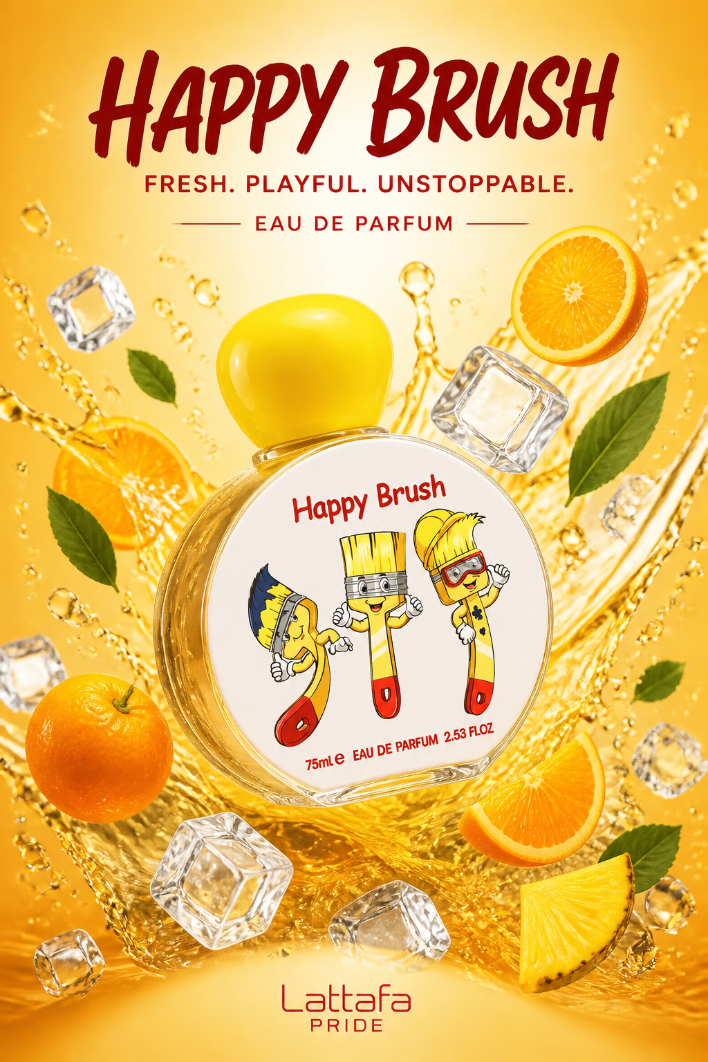 Lattafa Happy Brush Apă de parfum 75 ml