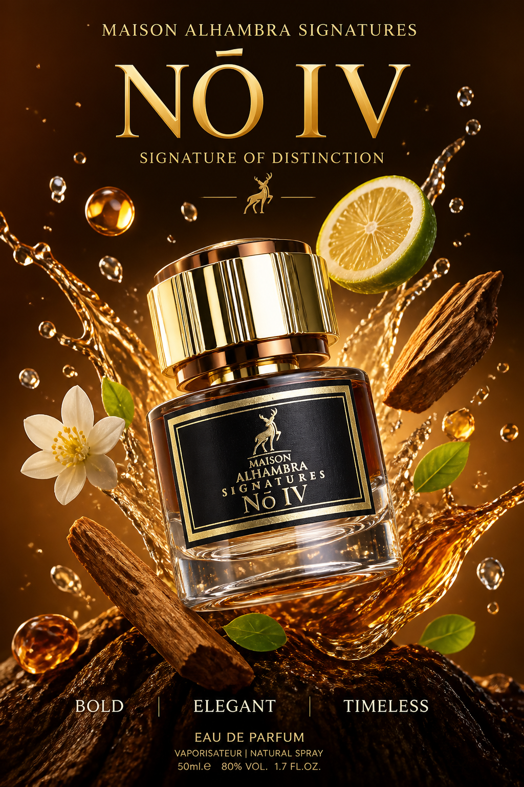 Maison Alhambra Signatures No. IV Eau de Parfum 50 ml
