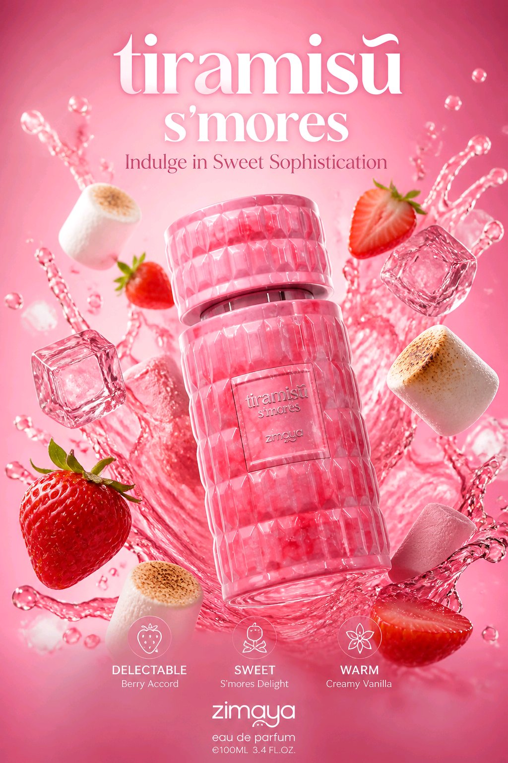Zimaya Tiramisu S'mores Eau de Parfum pentru femei 100 ml