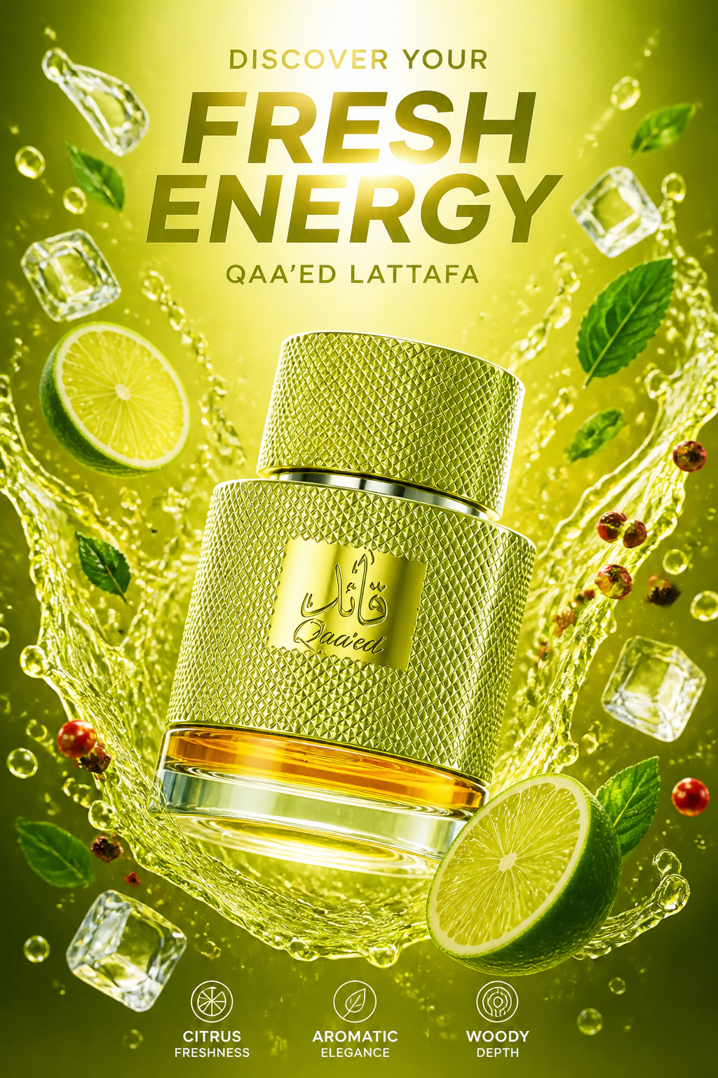 Lattafa Qaa'ed Eau de Parfum 100 ml