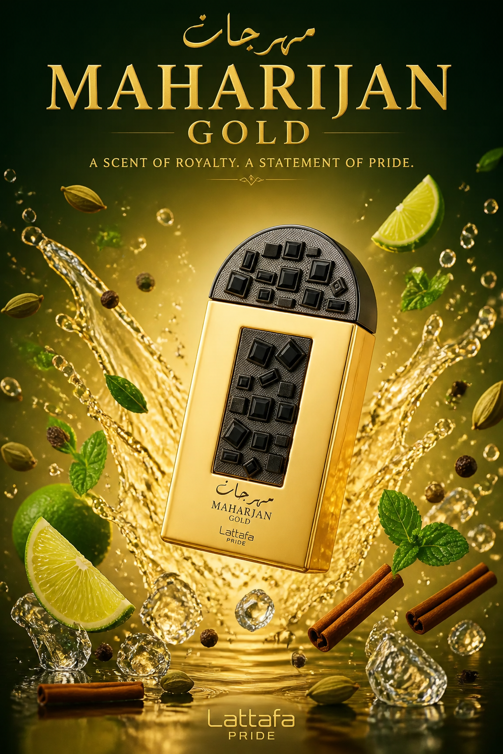 Lattafa Pride Maharjan Gold Apă de Parfum 100 ml