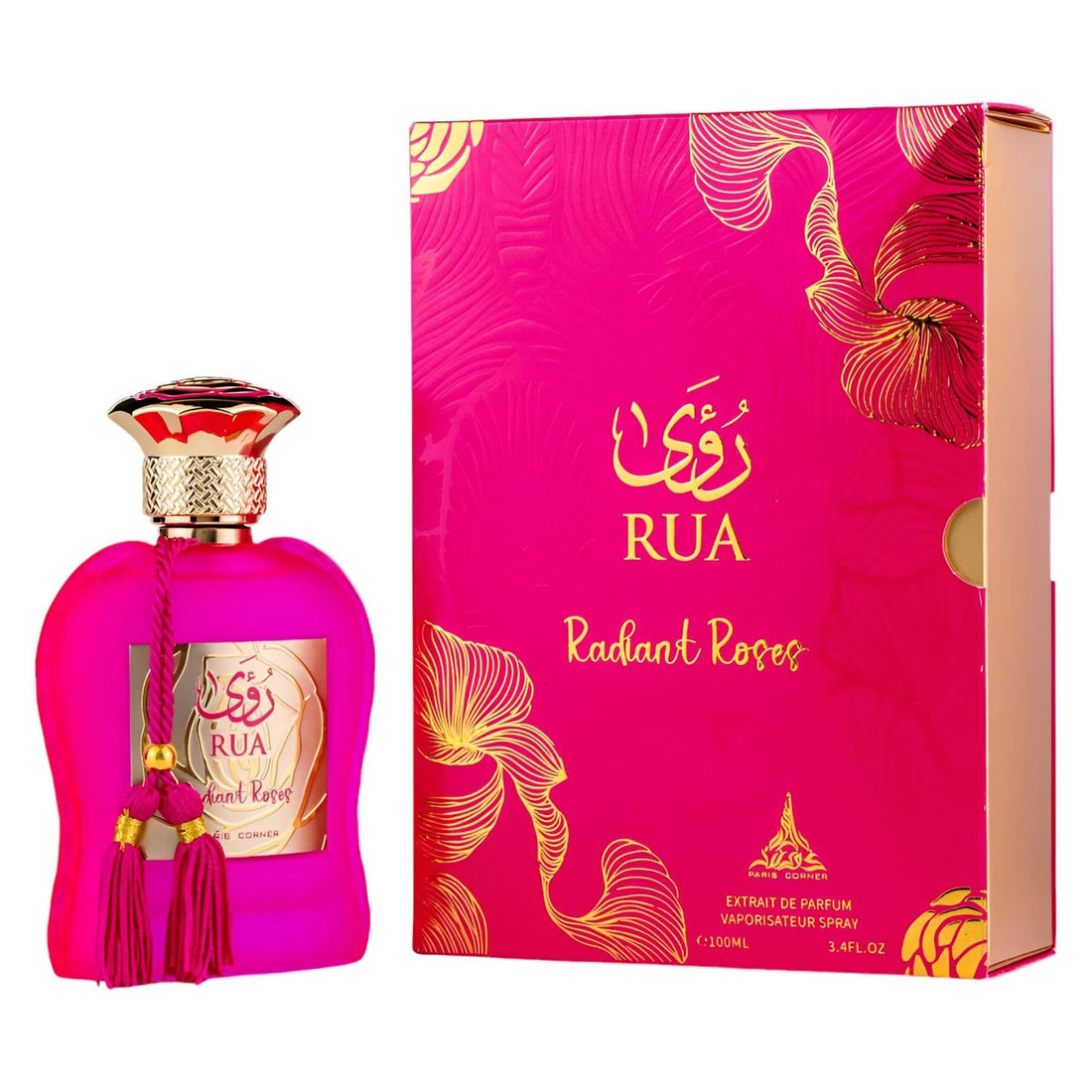 Paris Corner Rua Radiant Roses Eau de Parfum Unisex 100 ml