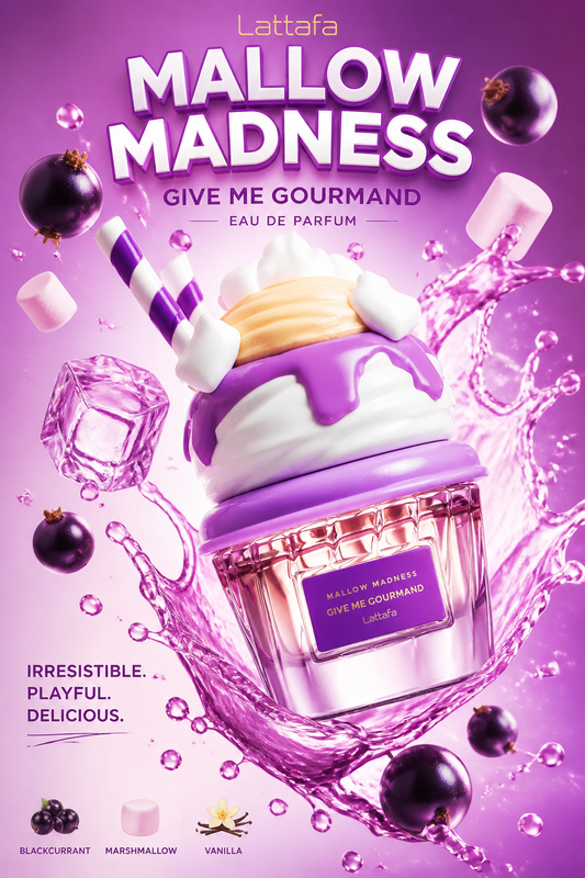 Lattafa Mallow Madness Give Me Gourmand Apă de Parfum 75 ml